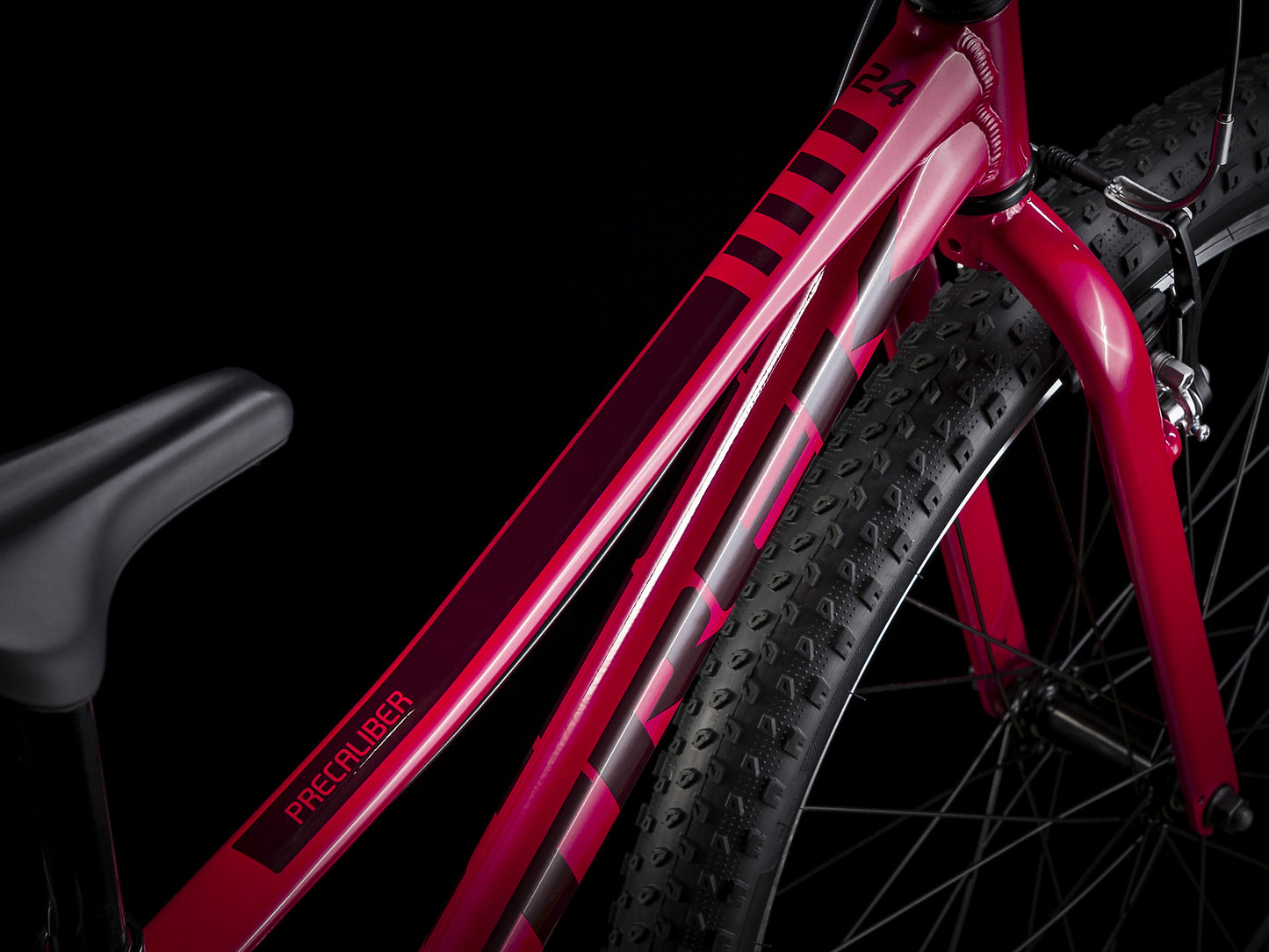 2022 Trek Precaliber 24 8-speed - Magenta - biket.co.za
