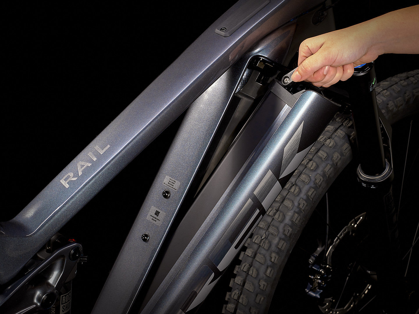 2023 Trek Rail 9.7 Gen 4 - Galactic Grey⚡️ - biket.co.za