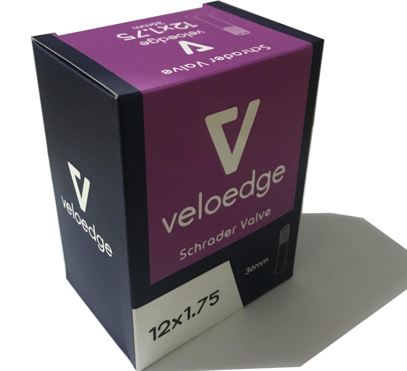 VeloEdge TUBE 12X1.75 A/V 36MM - biket.co.za